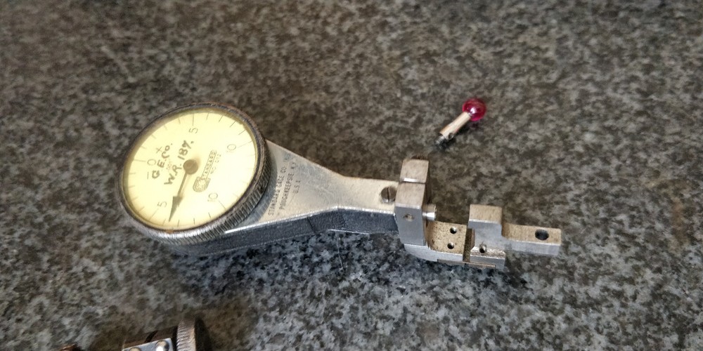 TESTED Dial Indicator: .001"- Standard Gage USA #012