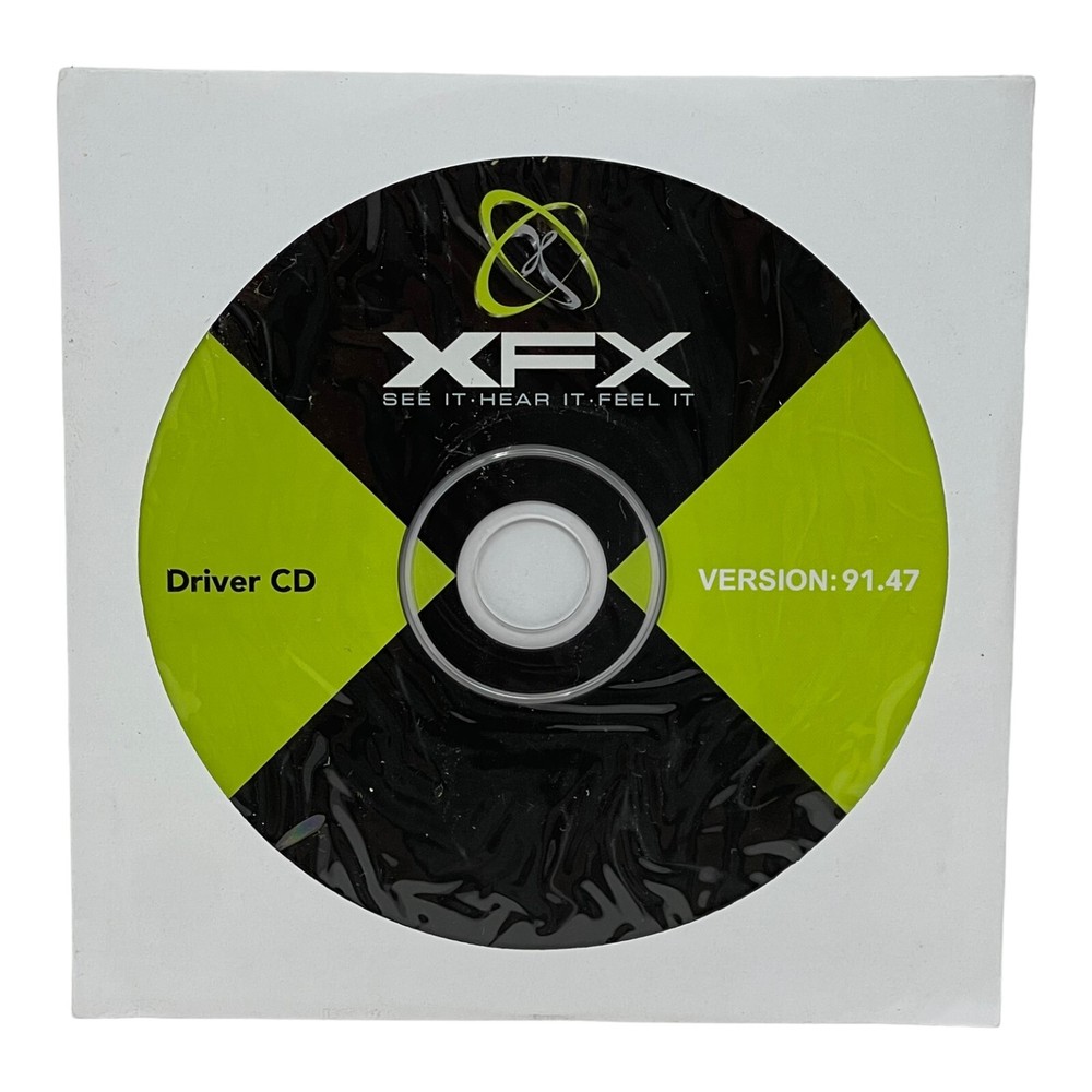 XFX DRIVER CD v.91-47 w/MULTI-LANGUAGE QUICK INSTALLATION GUIDE