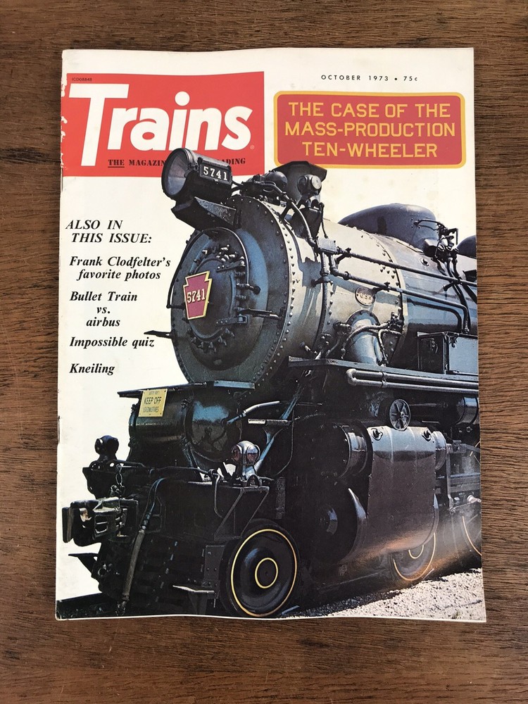 Vintage Trains Magazine October 1973 Issue