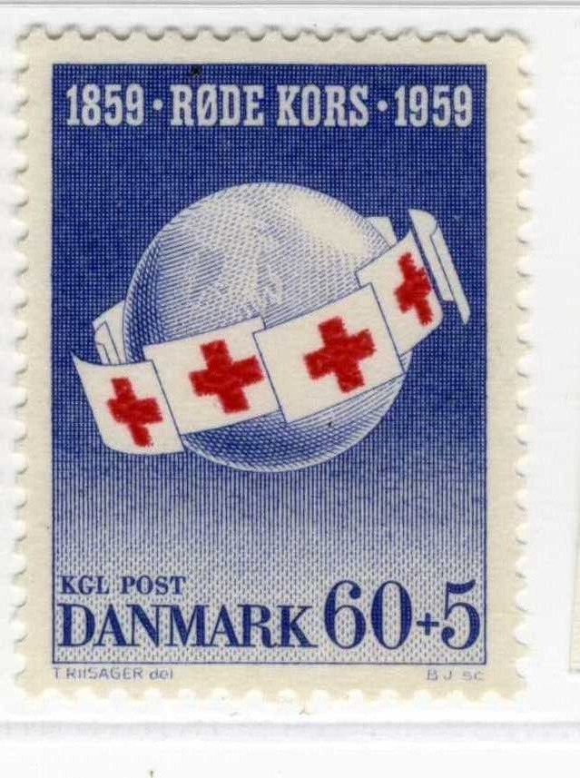 1959 DENMARK STAMP SC B27 SP11 MLH OG