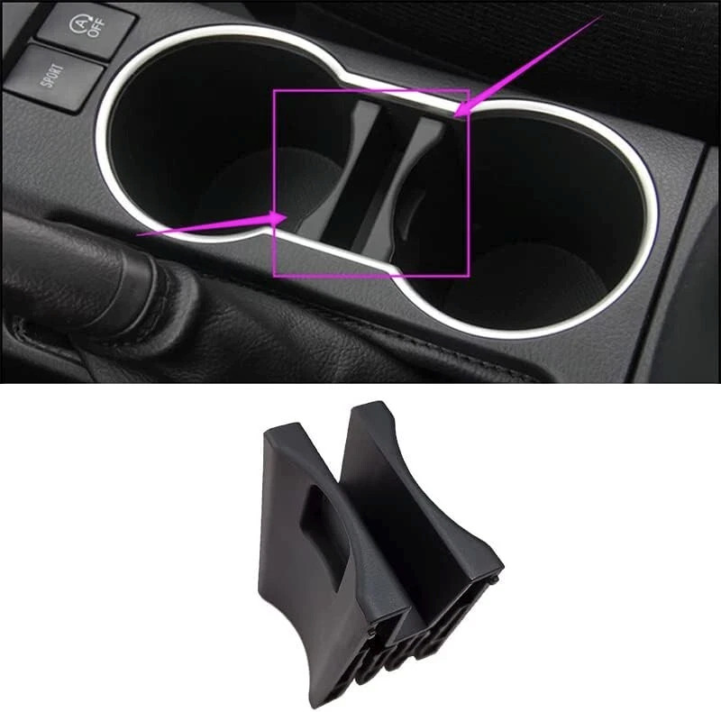 Center Console Cup Holder Insert Divider Separator for Toyota Corolla 2014-2019
