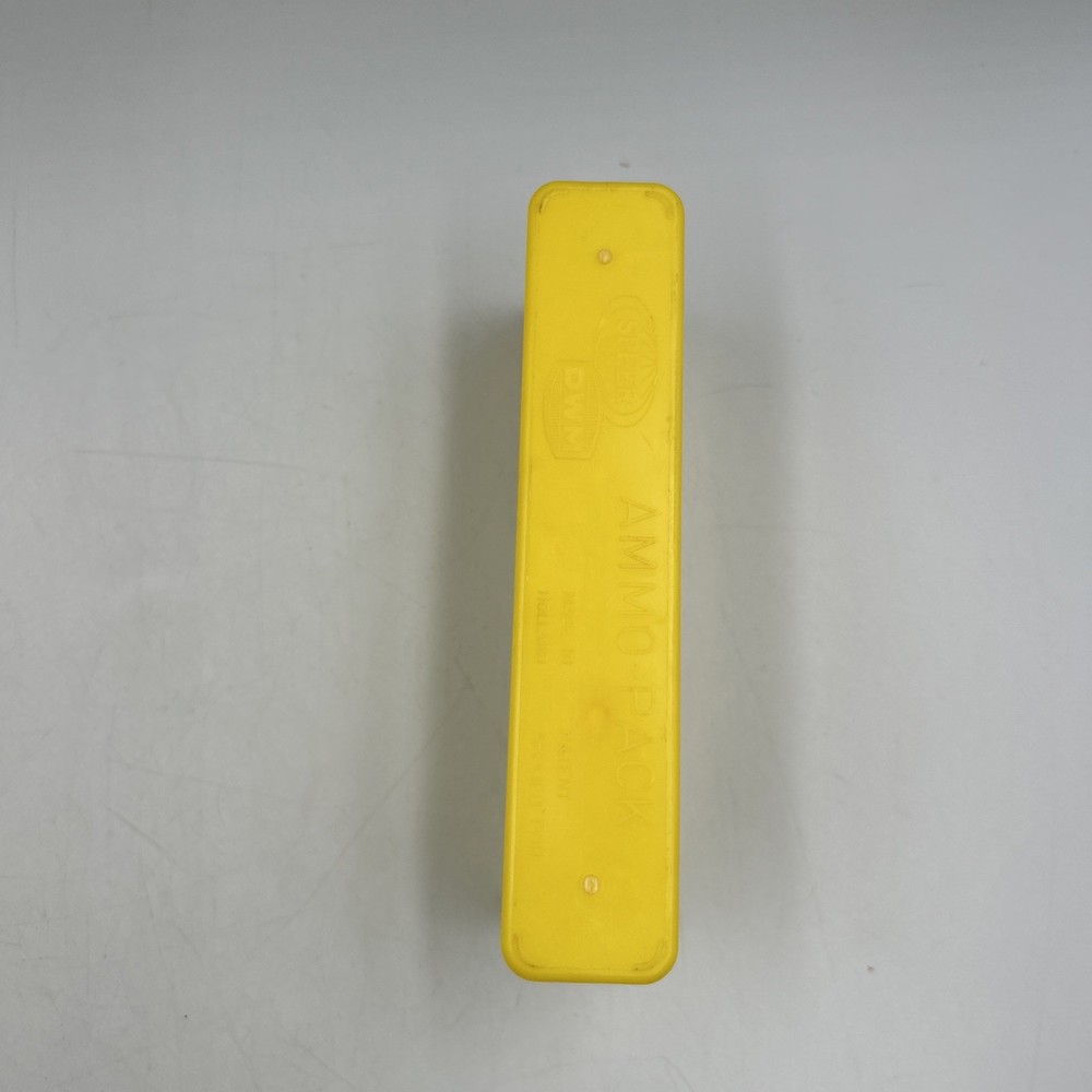 SPEER ammunition box yellow 20 Count Ammo-pack