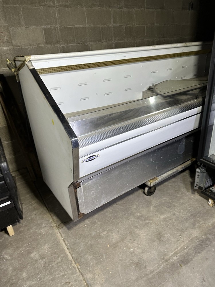 Federal 8 ft. Refrigerated Open Merchandiser with a new Compressor