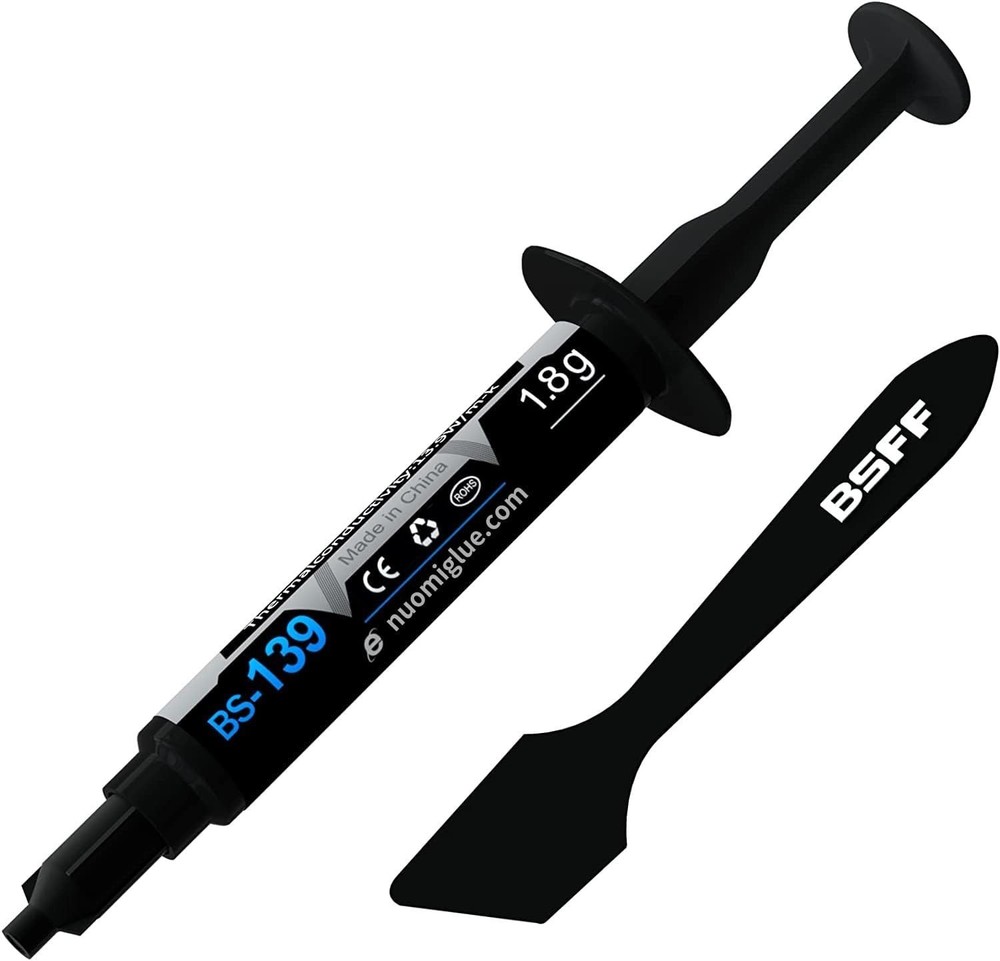 Carbon-Based Thermal Paste 1.8g - Non-Conductive Compound for Ultimate Safety