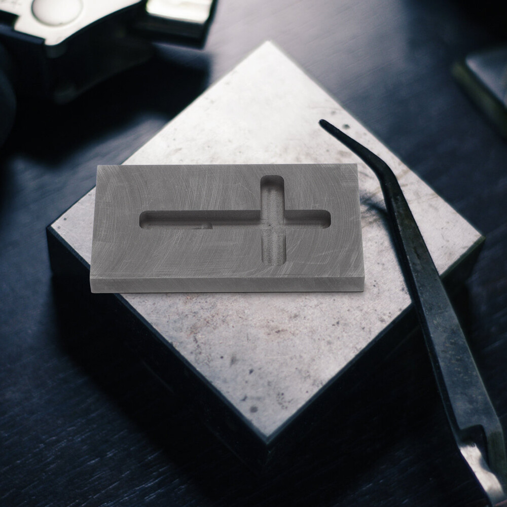 graphite melting molds 2x Mold Graphite Ingot Metal Casting Molds Graphite Mold