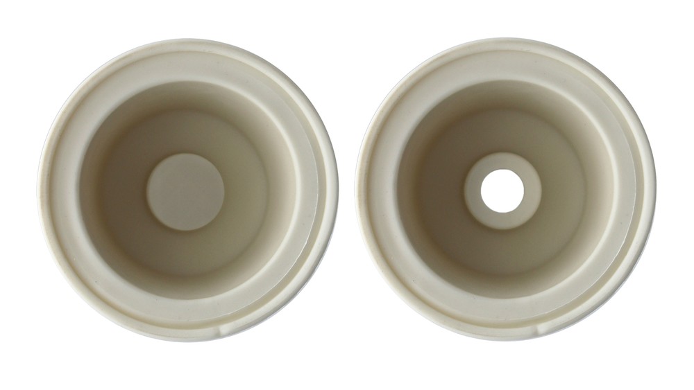 Medium Universal Carboy Bungs-1 Solid 1 Drilled