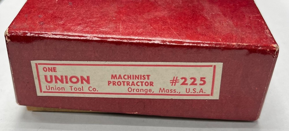 MACHINIST PROTRACTOR UNION TOOL #225