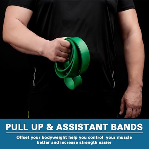 Pull Up Bands, Resistance Bands, Pull Up Assistance Bands Set for Multicolor