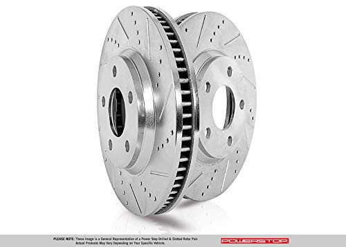 Powerstop Power Stop Ar8193evc Front Evolution Geomet Coated Brake Rotor