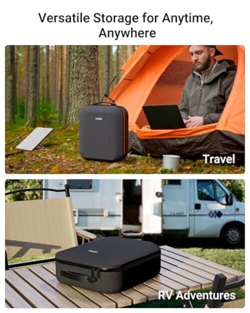 Starlink Mini Case, Protective Storage Bag for Starlink Mini Black