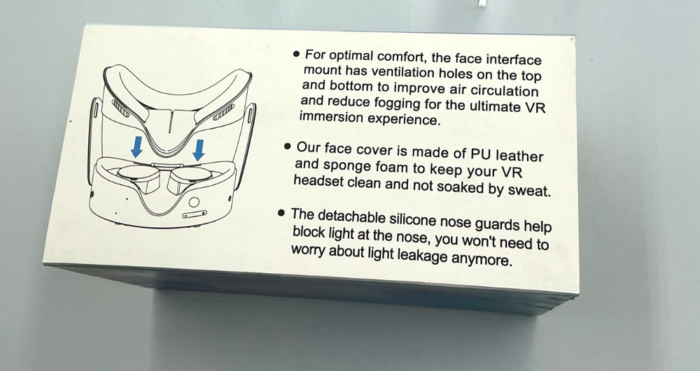 Replacement Facial Interface Bracket for Meta Quest 3S - Not Used