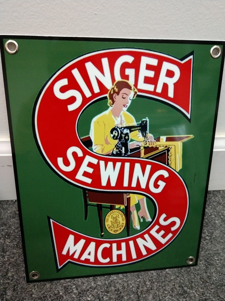 Singer Sewing Machine sign