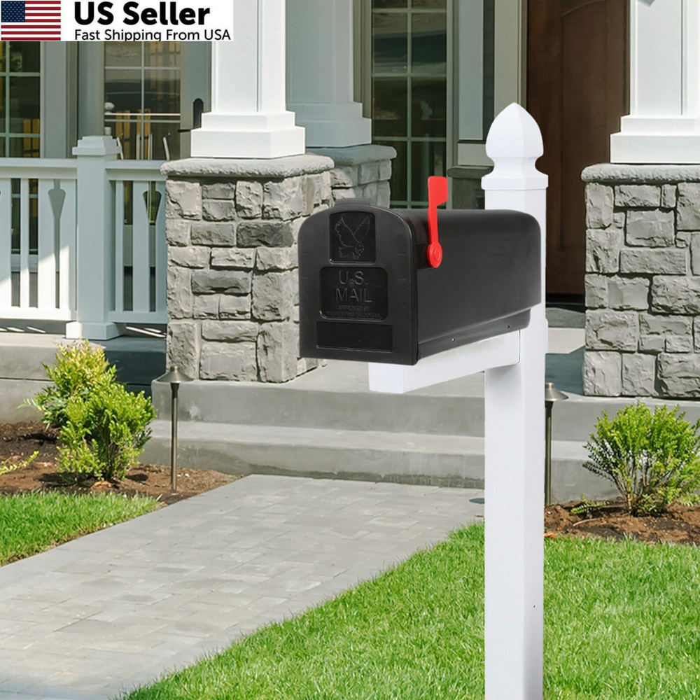 Architectural Mailboxes Parsons™ Rust-Proof Plastic Post Medium, Black