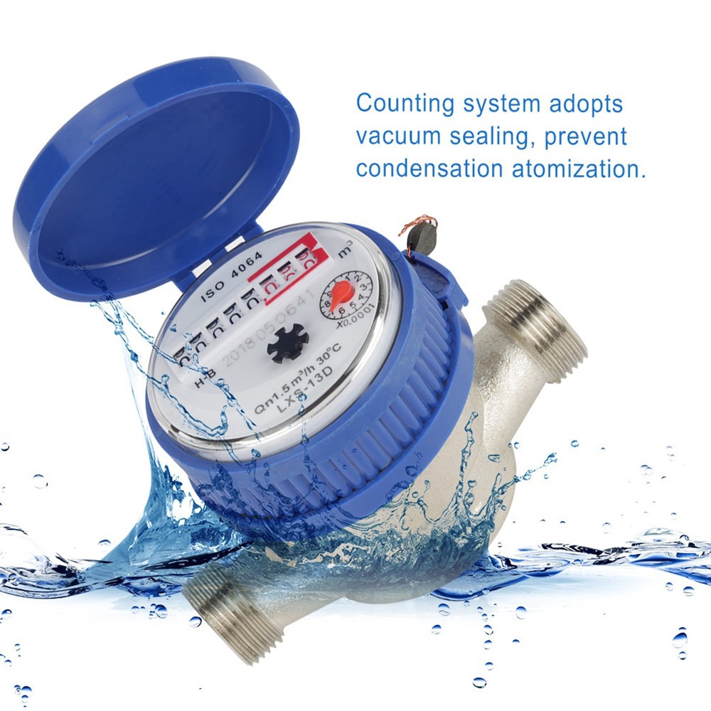 High-Quality 15mm Cold Water Meter for Home Usage WT