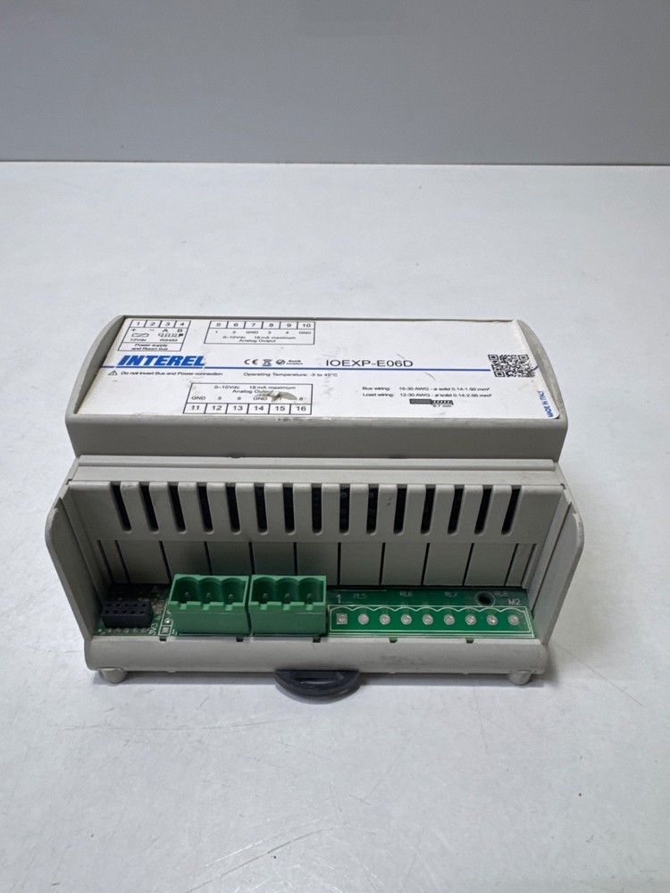 INTEREL IOEXP-E06D room control unit