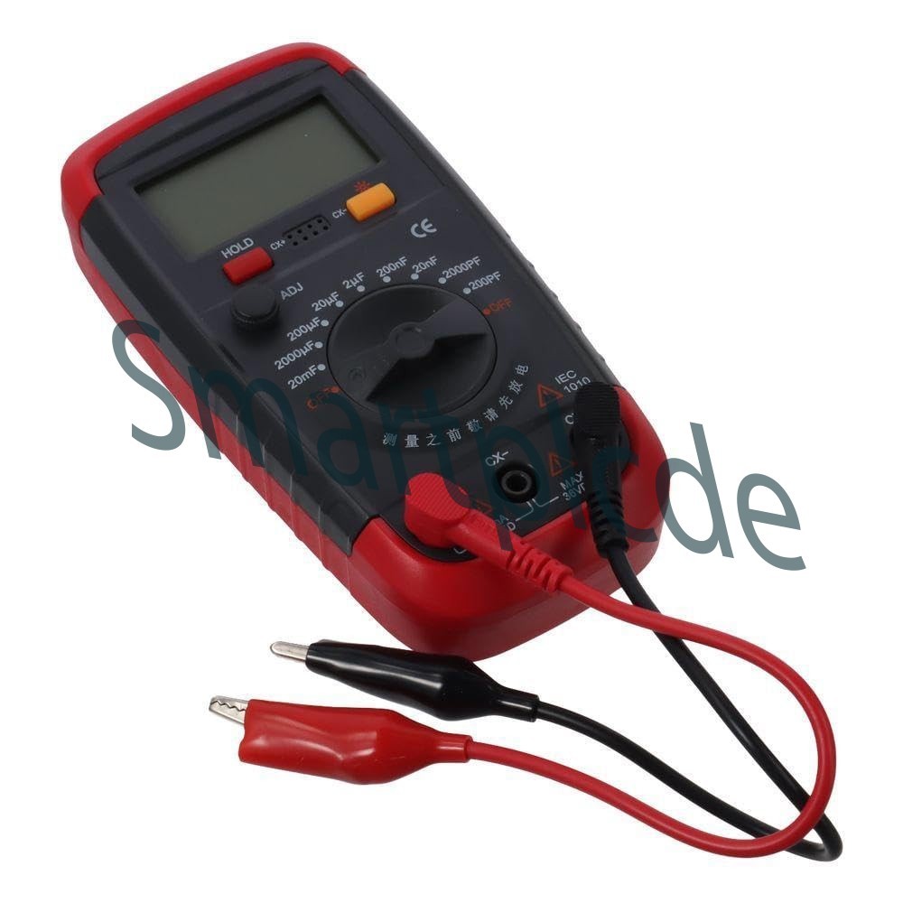 NEW Professional Capacitor Tester 200PF-20MF Handheld Digital Capacitance Meter