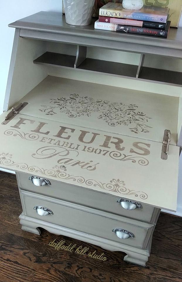 3" Paisley Cup Pull Brushed Satin Pewter