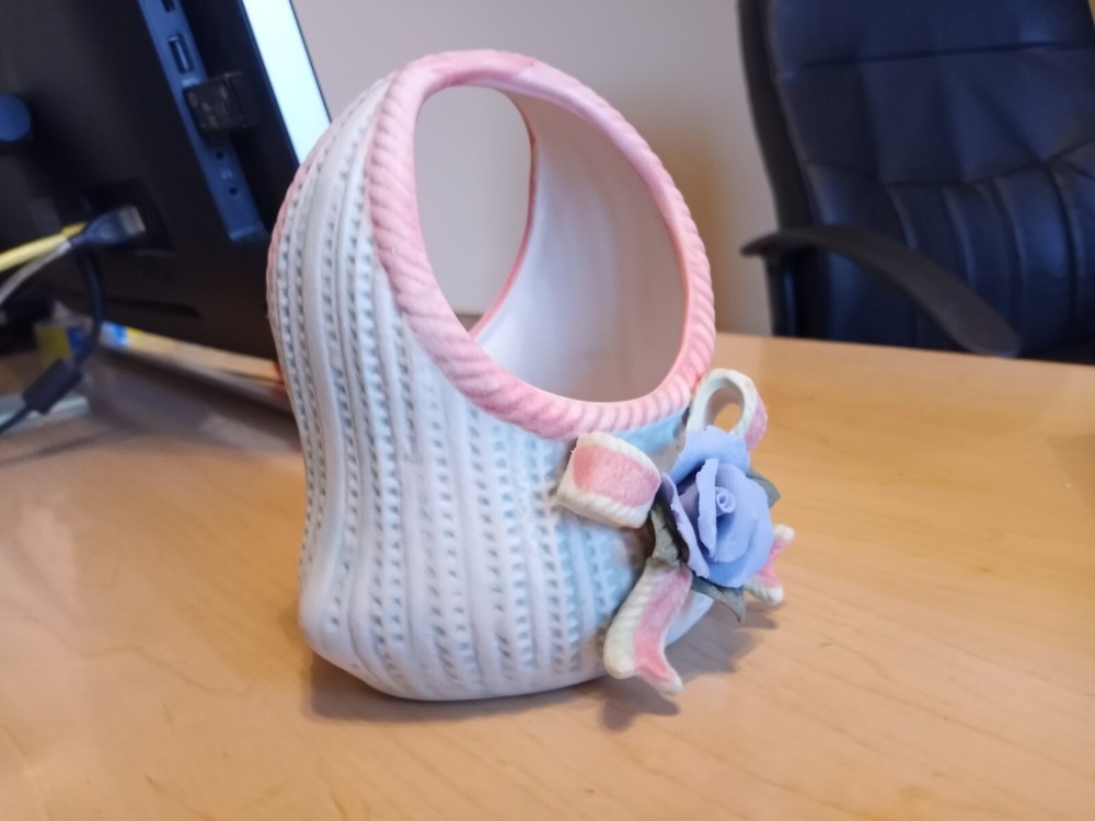 Victorian Collection porcelain basket