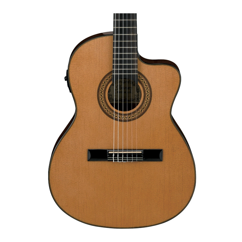 Ibanez GA5TCE 6-String Classical Guitar Right-Hand Amber High Gloss
