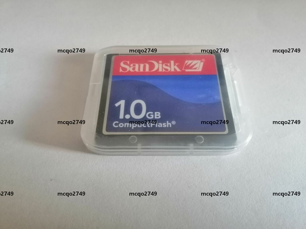 sandisk  1GB  CF Memory CARD compact flash card SDCFJ/SDCFB