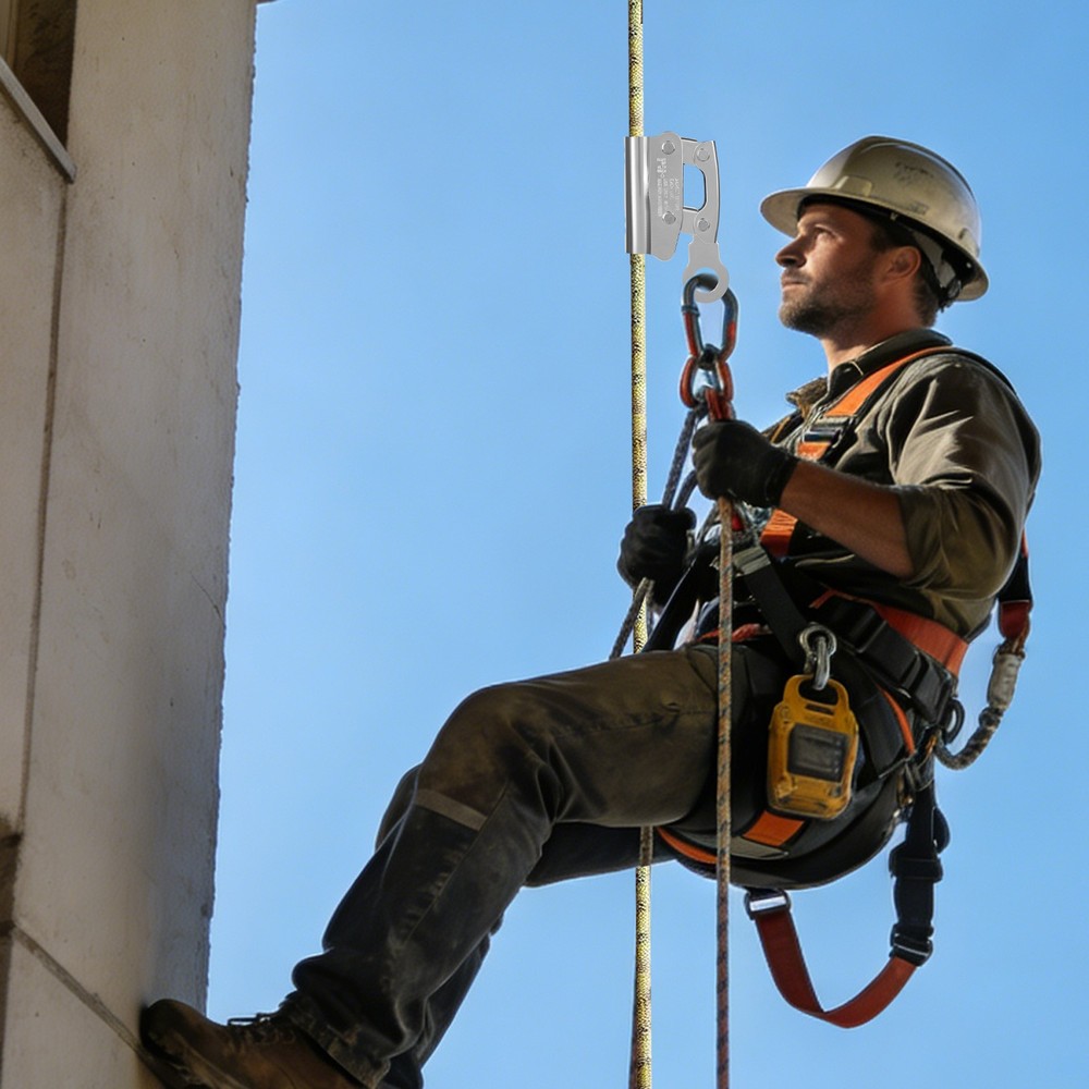High-Strength Self-Locking Climbing Device for Fall Protection Safety