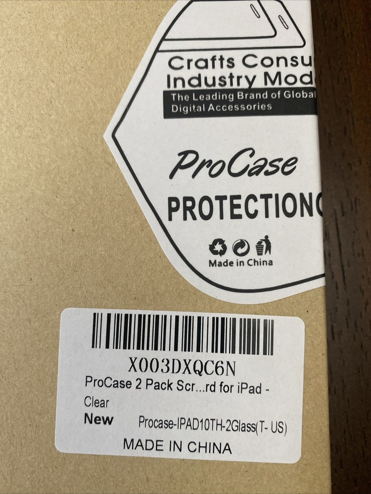 PRO CASE iPad (10th Generation) PREMIUM Tempered Glass Screen Protector