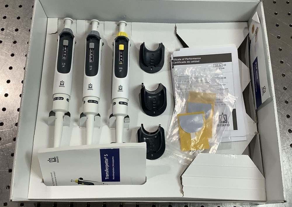 Brandtech Starter-Kit Micro Transferpette S Pipettes 705890