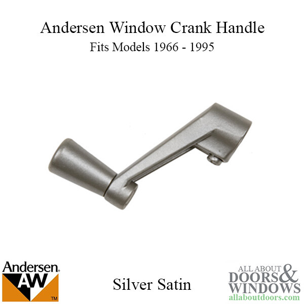 Andersen Window Crank Handle Fits Casement Windows Perma-Shield 400 Series