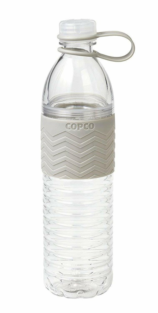 Copco Hydra ReusableWater Bottle Twist Open Infuse Fruit Ice Cube Entry 20 oz