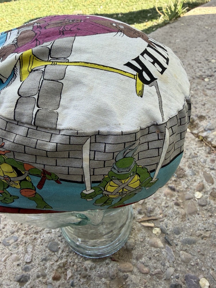 Very Rare Original 1990 Mirage Studios TMNT Painters Hat -Splinter-