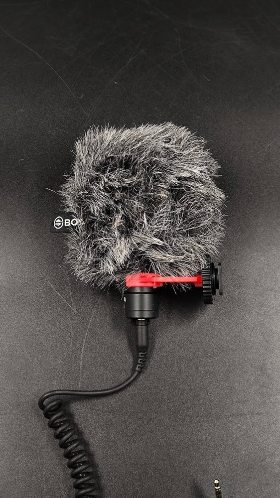 Boya BY-MM1 Microphone Used Working Black