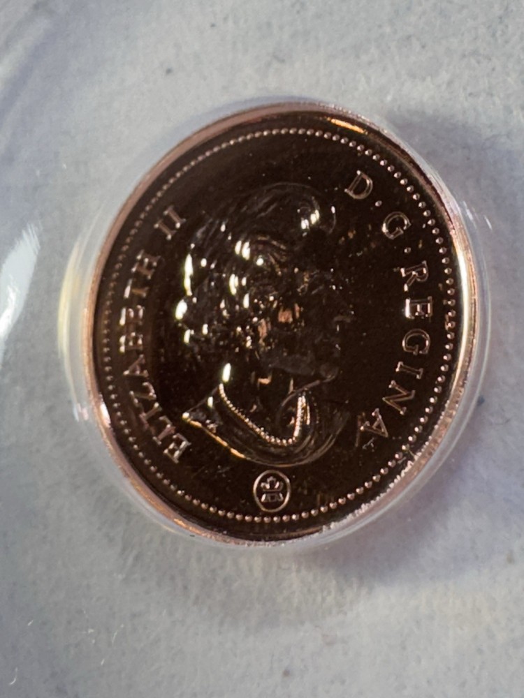 2008 Canada 1 Cent Graded MS 67 RD by ANACS