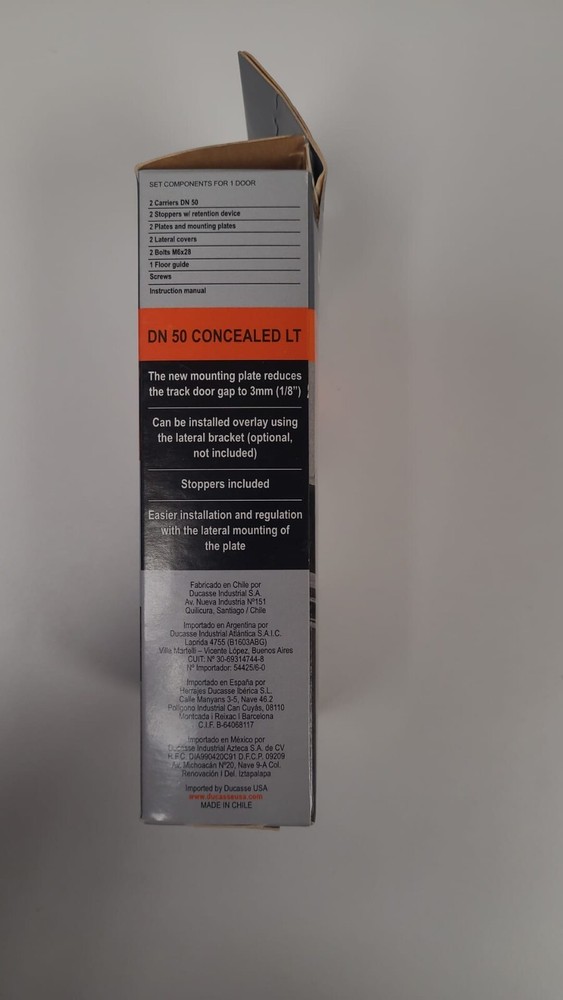 DUCASSE DN 50 CONCEALED LT