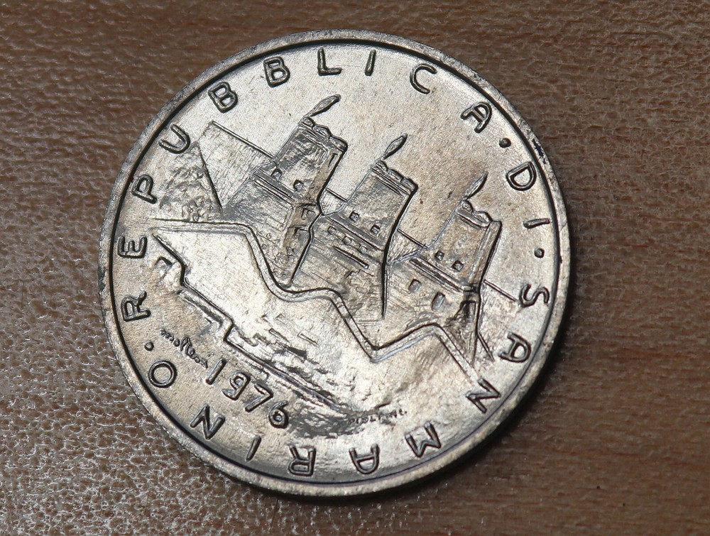 1976 San Marino 5 Lire