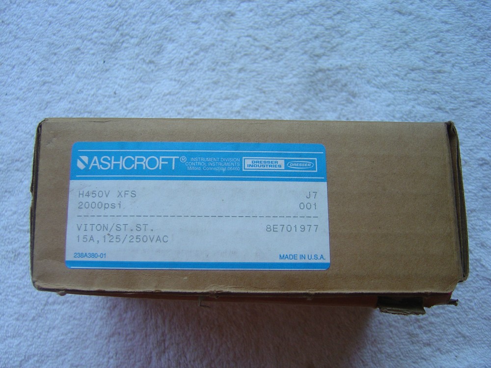 NIB ASHCROFT Controller    H450V XFS