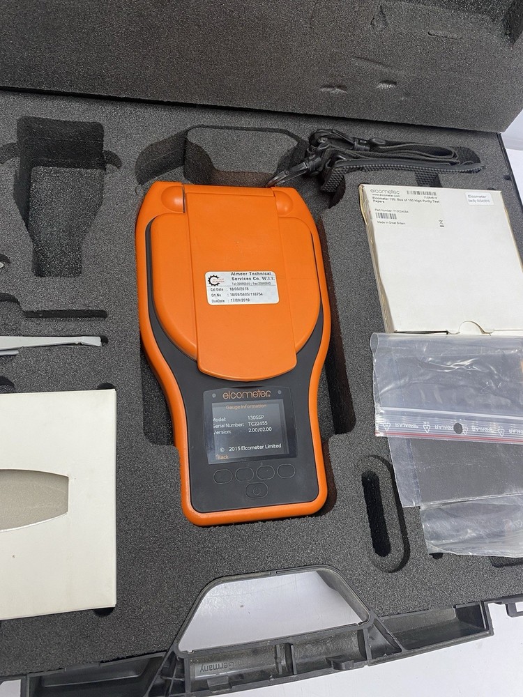 Elcometer E130-SSP /SPC Salt Contamination Meter Version 2.00 With Case