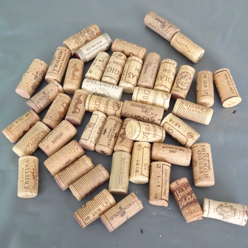 Used Assorted Natural Wine Corks.