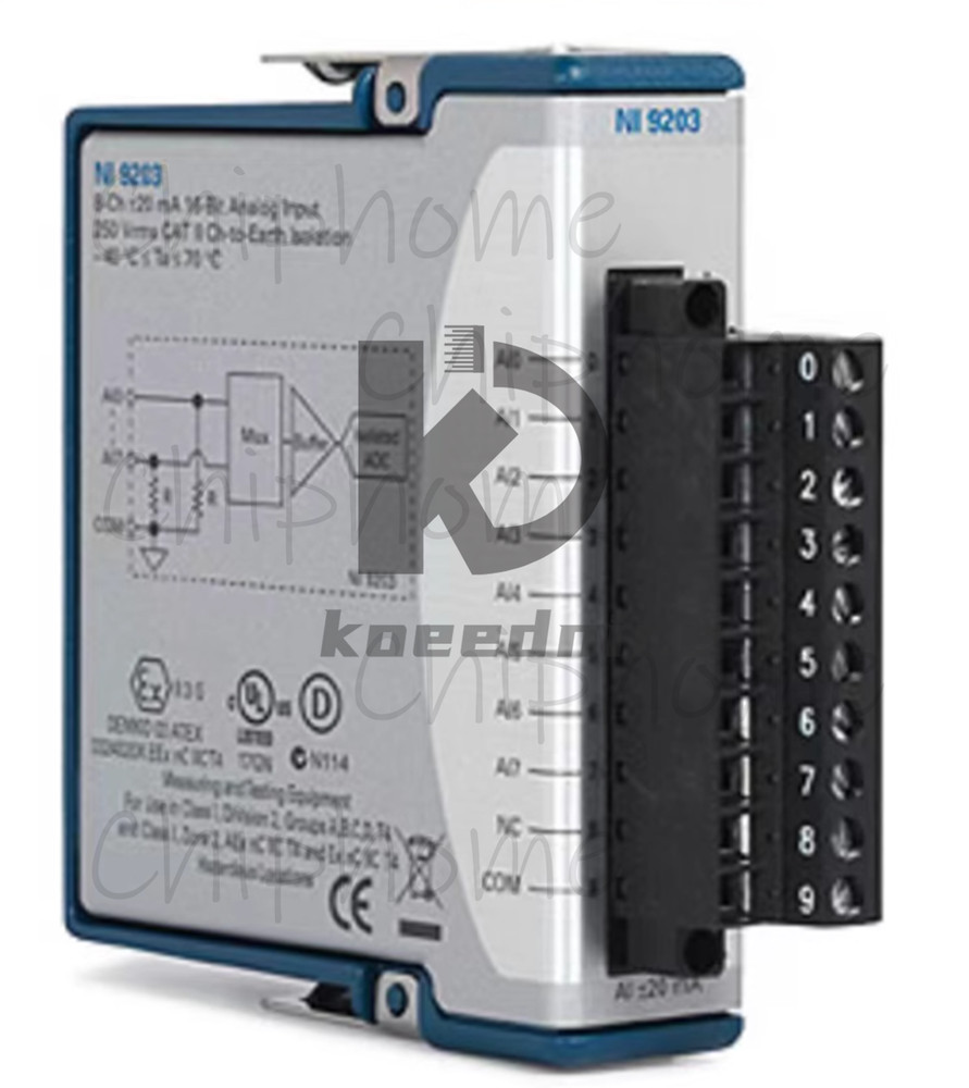NEW National Instruments NI 9203 cDAQ Analog Current Input Module 779516