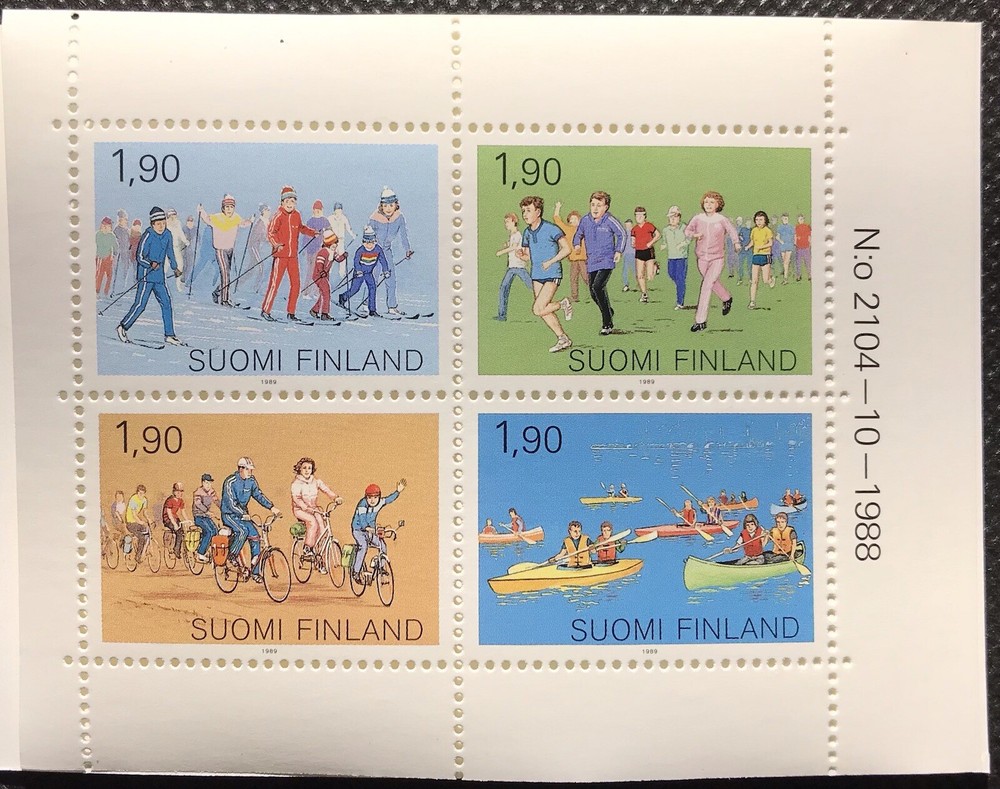 Finland Scott #793a Booklet, Mint