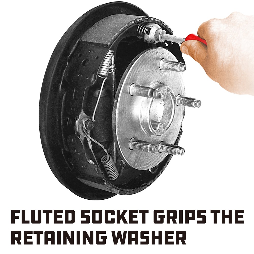 Powerbuilt Universal Drum Brake Retaining Spring Washer Tool - 648592