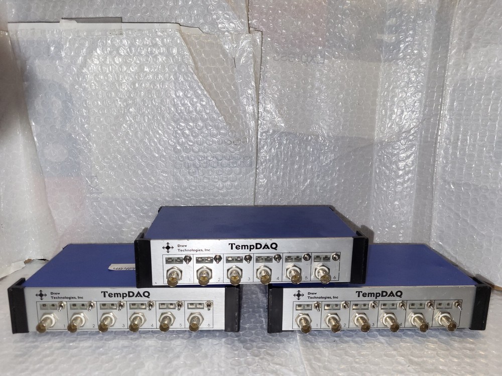 Lot of 3 Drew Technologies Inc. TempDAQ