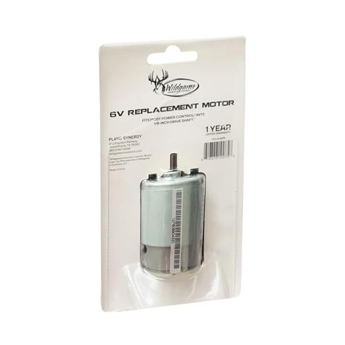 6V Replacement Motor for Game Feeders Durable Efficient Versatile Deer 6-Volt