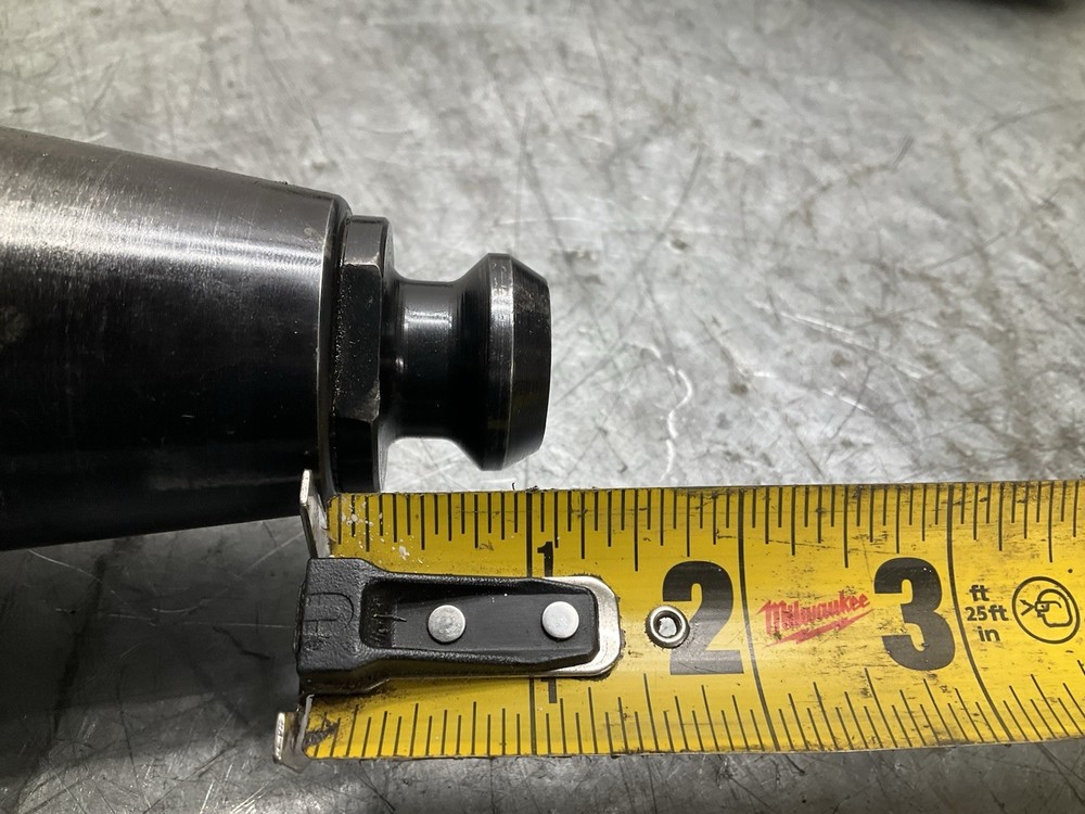 Lot of 2ea Widia Command 2" Straight Cat 50 Tool Holders w/ Shell Adapters