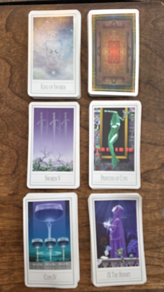 Ananda Tarot Ananda Kurt Pilz Tarot Deck With Guidebook And Plastic Case USED