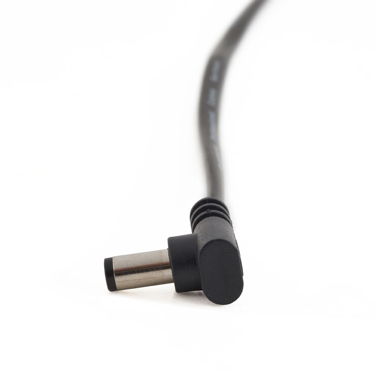 RockBoard Power Supply Cable Black 60 cm Angled to Straight