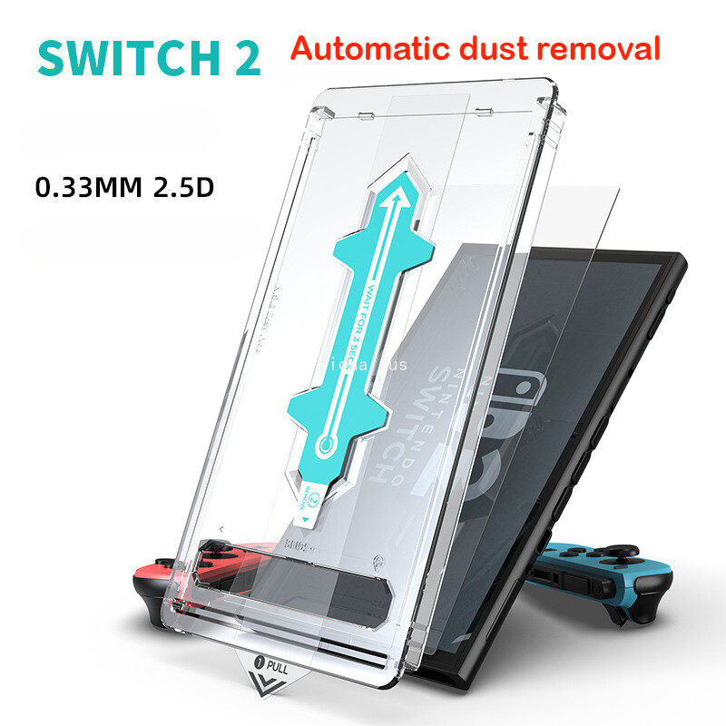 (2pack) For Nintendo Switch 2 OneTouch Tempered Glass Screen Protector (2025) US