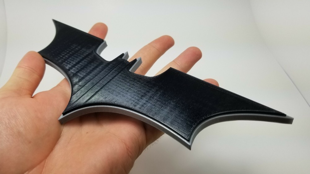 Batman 3D Logo (2 Versions) - Emblem, Ornament or Magnet !!