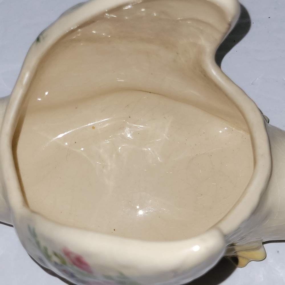 Swan Planter St Michael Marks Spencer Transfer Ware Ceramic