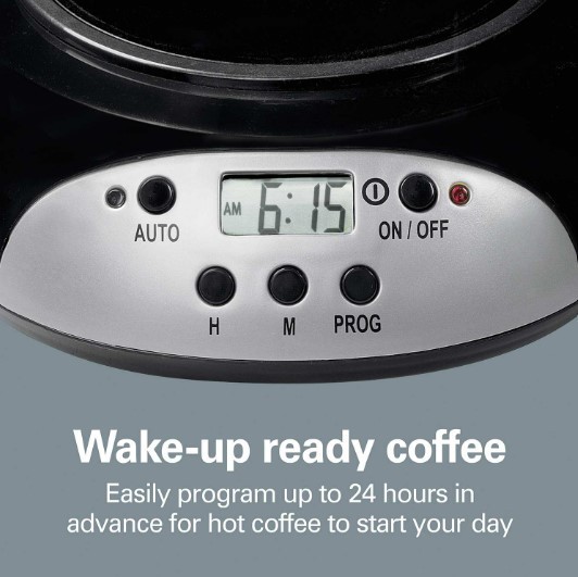 Hamilton Beach 12-Cup Programmable Coffee Maker Black