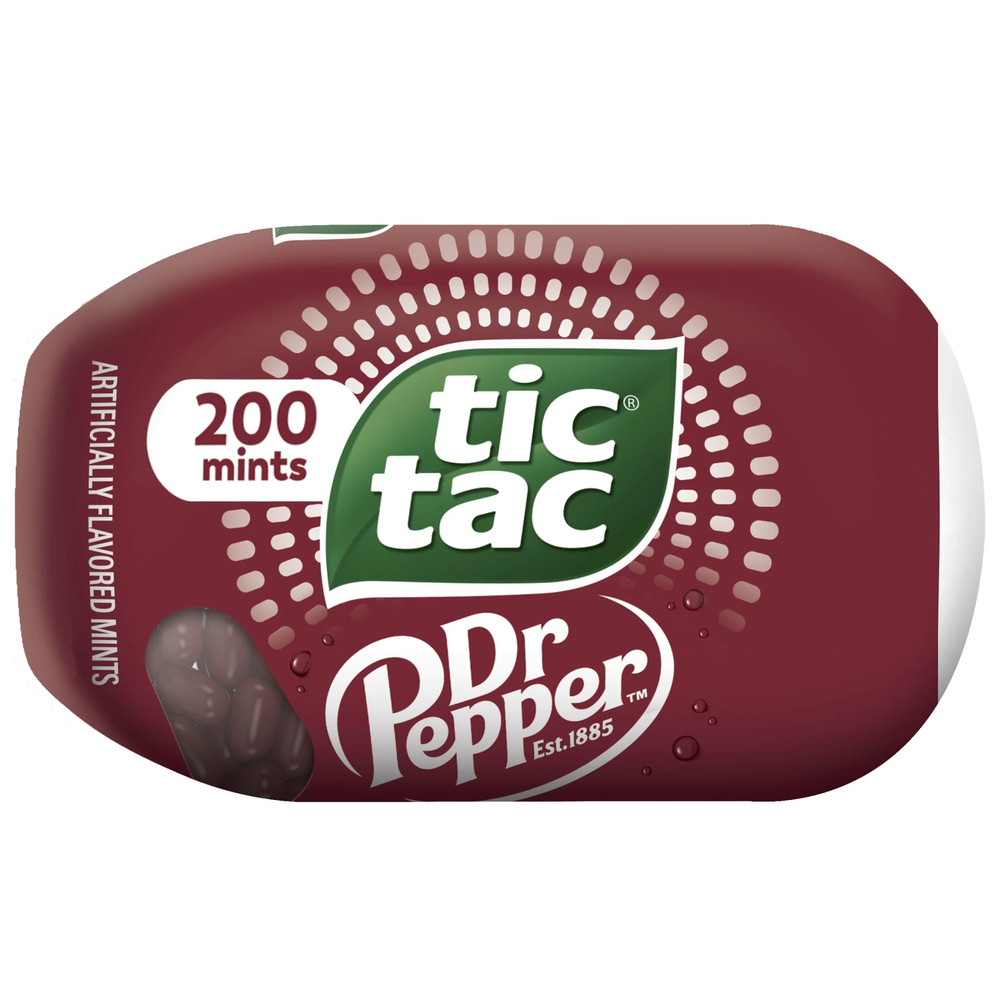 Dr Pepper, Pocket-Sized Mints, Dr Pepper Flavored  Refreshment, 3.4 Oz
